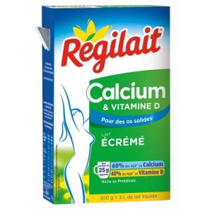 REGILAIT - Lait Écrémé Vitalite 300G - Lot De 4