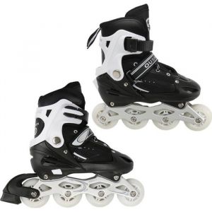 Rollers en Ligne pour Enfants/Adolescents MENGDA - Taille r&eacute;glable - Rouleau Luminous S(27-32)