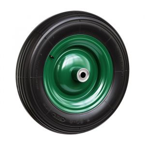 Wiltec Pneu de brouette 3.50-8 &ndash; Roue et Pneumatique &ndash; Jusqu&rsquo;&agrave; 120 kg