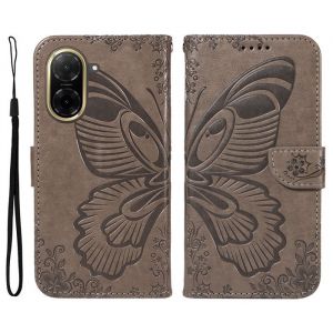 Papillons Housse Pour Xiaomi Redmi A5 4G Etui Portefeuille Antichoc Housse avec Porte-Cartes Fonction de Support Gris