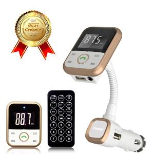 LCC&reg; transmetteur FM voiture Bluetooth 4.0 MP3 pour iphone Samsung HTC LG Sans Fil Lecteur Parleur