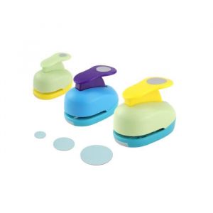 3 Pcs Perforatrice RondPerforatricePerforeuses à PapierMini PerforatricePerforatrice scrapbooking Pour DIY (8mm15mm25mm)