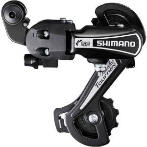 D&eacute;railleur arri&egrave;re de v&eacute;lo - Shimano - Shimano Tourney RD-TY21B - 6/7 vitesses - Pour v&eacute;los VTT - Robuste