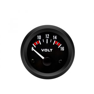 Voltmètre Volt Jauge BX100007 52mm/2in Voltmètre Jauge （8-16V） voltmetre voiture gauge+gorgeri universal 12v voltmètre