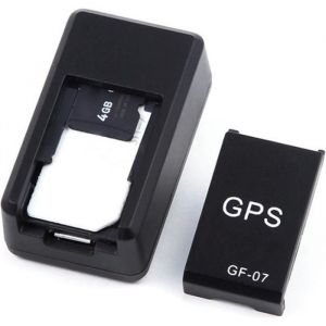 Mini traceur GPS espion magnétique GF07 GSM dispositif de suivi en temps réel localisateur de voiture Black -FJFK1043