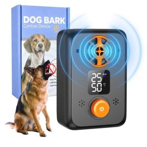 Anti Aboiement Chien Ultrason Anti aboiement  5 Fr&eacute;quences Ultrasons 3 Port&eacute;es Rechargeable  du Aboiement Int&eacute;rieur/Ext&eacute;rieur