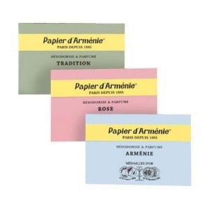 PAPIER DARMENIE - Papier tradition Arménie & Rose (lot de 3 Carnets)