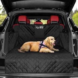 Protection Coffre Voiture ChienCoffre Protection Housse de Coffre Couverture de Voiture pour Chien Imperm&eacute;able185cm x 104cm x