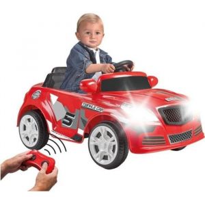 Voiture &eacute;lectrique 12V Twinkle Car R/C - rouge - FEBER