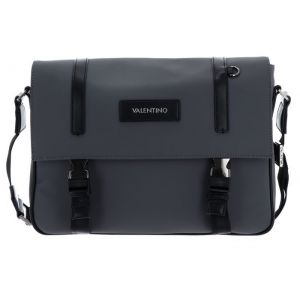 VALENTINO Sac à épaule gris noir pour homme - Stellar Flap Bag Grafite / Nero 284639