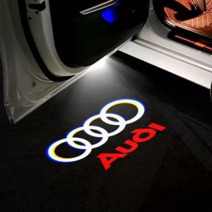 Remplacement 2 Pcs Porte De Voiture Led Bienvenue Laser Projecteur pour Audi