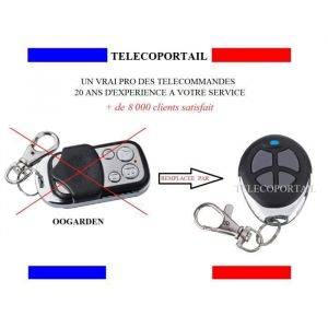 TELECOMMANDE COMPATIBLE OOGARDEN POUR MOTEUR DE PORTAIL IUMIN ET LEIUM