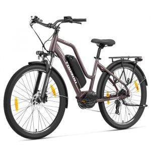 Vélo Électrique Touroll MA2 - Moteur à Entraînement Central 250W -Batterie 13Ah - Pneu 27.5 - Max Range 100km - Shimano 7 Vitesses