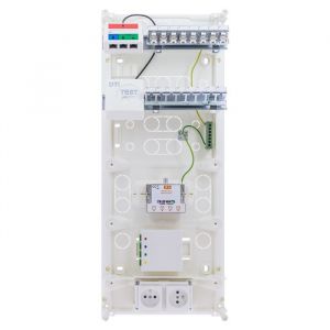 Coffret de communication Grade 3 TV 8RJ45