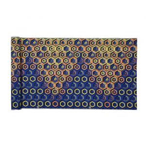 SURENHAP Africain Polyester Wax Imprim&eacute;s tissu 6 yards African Polyester Wax imprim&eacute;s tissu divers motifs accessories bourre