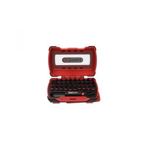 Mini coffret dembouts de vissage à chocs - KS TOOLS - 515.2301F - Embouts visseuse 1/4 L.25 mm - Coffret dembouts vissage 31 pcs