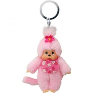 Porte-cl&eacute;s - Sekiguchi - Monchhichi - Fille - 10 cm - Rose - 24 mois et plus