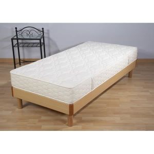 Matelas mousse HEVEA SELECTION ALOA H.R.43 90x190 - Equilibré - 3 zones de confort