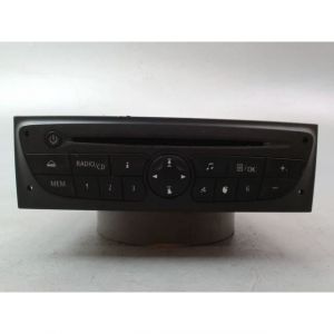 Autoradio - RENAULT - CLIO III Phase 2 - 2009-2014 - Radio/CD/MP3 - Couleur Noir