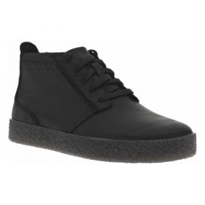 Bottines Clarks - Noir - Cuir Nubuck - Semelle en Crêpe - Fermeture Noire