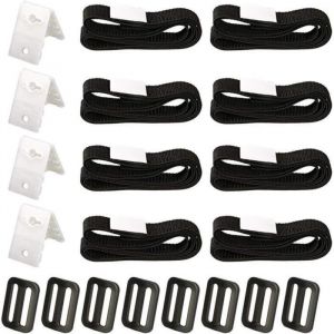 Kit De Fixation Pour Bache Piscine Sangle De Bâche À Bulle Sangle Et Clips Bache Kit De Fixation De Bobine De Couverture A194