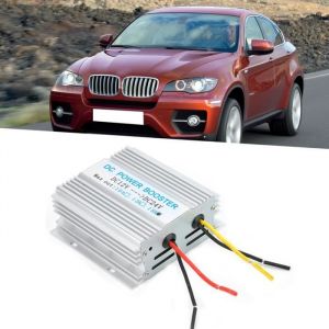 Convertisseur 12V à 24V - RUR - Élévateur Inverseur 15A - Alimentation Universelle - Voiture - Aluminium
