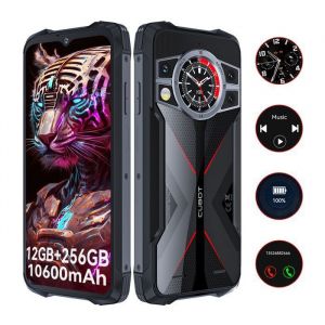 CUBOT Kingkong 9 Smartphone Robuste 12Go+256Go10600mAh Android 13 6.58FHD+ 100MP+24MP Vision Nocturne Antichoc/Étanche