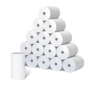 20 Rouleaux de Papier Thermique 57x30mm - Sans Encre pour Mini Imprimante Photo Instantan&eacute;e Appareils dImpression