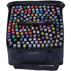 Marqueurs 80 Couleurs &agrave; Feutre Alcool Double Pointe Marqueurs PermanentsMarker de Animation Art Esquisse