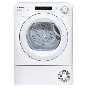 Sèche linge Condensation CSEC9DG-S - CANDY - 9 kg - Blanc - Départ Différé - Connectivité NFC
