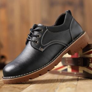 Richelieu Homme Lacet Chaussure Cuir - Adulte - Homme - Noir