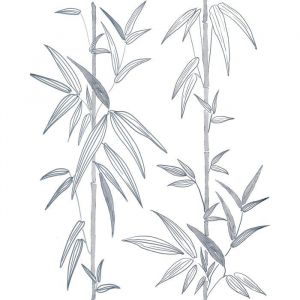 Papier Peint Auto-adhésif Fleuri Feuilles 44cmX300cm Vintage Autocollant Amovible PVC Vinyle Imperméable Meuble Decoratifbambou