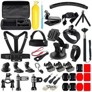 AFAITH Accessoires GoPro Hero 13 12 11 10 9 8 7 Black Hero Max avec Fixation Tripod Perche Harnais Guidon Trepied Embar