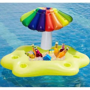 Bar Flottant Pour PiscineBouee Piscine AdulteBar Gonflable PiscineBouée Bar95x55x55cm