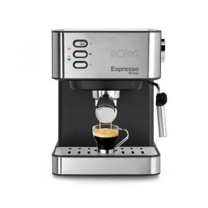 Cafetière Expresso Solac CE4481 - 20 Bar - 850W - Dosettes ou Café Moulu - 2 Tasses - Réservoir 16L