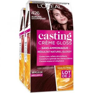 Casting Cr&egrave;me Gloss Coloration Ton sur Ton pour Cheveux Sans Ammoniaque Auburn Gourmand (426) 1849