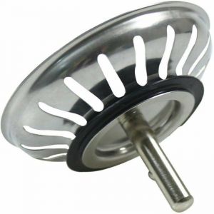 Panier Pour Bonde dvier de Cuisine 80 mm - Crpine Universelle Acier Inoxydable Bouchon Panier Pop-Up - Lavable PZCC
