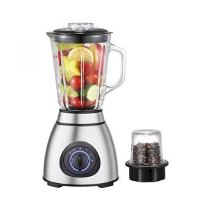ANTCOOL Blender Multifonction 8 en 1 &ndash; 15 L &ndash; 250 W &ndash; Bol Verre Borosilicate avec 8 Lames &ndash; Mixage Rapide Sans Filtre
