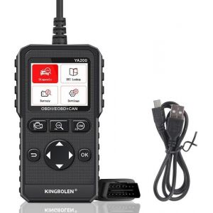 Outil de Diagnostic Auto OBD2 Scanner Lecteur de Code Voiture avec Fonctions OBD-II compl&egrave;tes - Multimarque En Fran&ccedil;ais