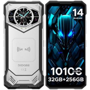 Smartphone 5G - DOOGEE - S200 - 100MP - 12Go RAM - 256Go - 10100mAh - Argent