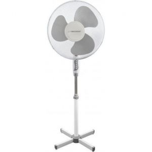 Ventilateur de sol - Esperanza - EHF001WE - Blanc - Gris - 20 x 40 x 130 cm