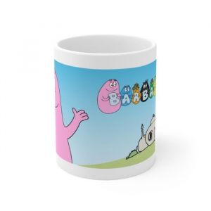 Mug - Barbapapa - Tasse en c&eacute;ramique - 11 oz - Personnalisable - Sans BPA et plomb