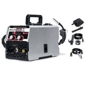 3 en 1 Poste à souder TIG MIG220V LED sans gaz Gris