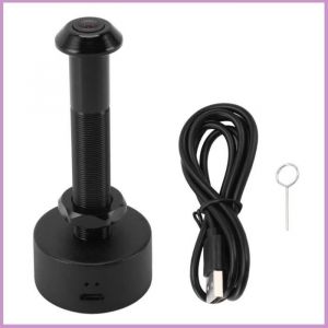 Cam&eacute;ra judas num&eacute;rique - COCOSITY - Wifi 1080P HD - Vision nocturne - Grand angle 170&deg; - D&eacute;tection mobile