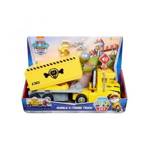 Coffret Pat Patrouille : Grand Camion de chantier transformable Avec Son 42 cm + Chien Ruben - Set X-treme Truck