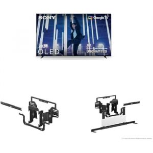 T&eacute;l&eacute;viseur OLED - Sony - BRAVIA 8 - 65 Pouces - 4K HDR - Google Smart TV - Support Mural Pivotant