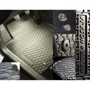 Tapis de sol - AUDI - A3 8V - Caoutchouc - Noir - 4 pi&egrave;ces