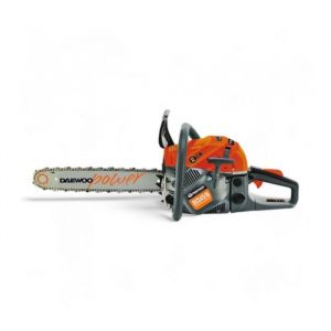 Tronçonneuse thermique DAEWOO moteur 2 temps 45cc avec guide chaîne de 40cm et accessoires inclus - DCS4516