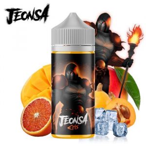E-liquide Eris (Mangue nèfle orange sanguine) Jeonsa 100ml + 4 booster de nicotine