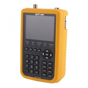 Mesureur de champ Satellite - SATLINK - WS 6909 - &Eacute;cran LCD 3.5 - 950MHz-2150MHz - Batterie 3000mAH